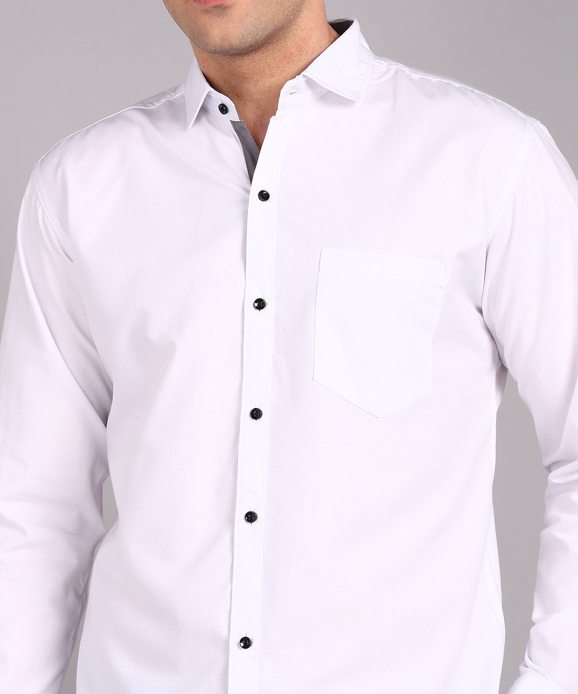 Sanganeri Classic White Cotton Shirt