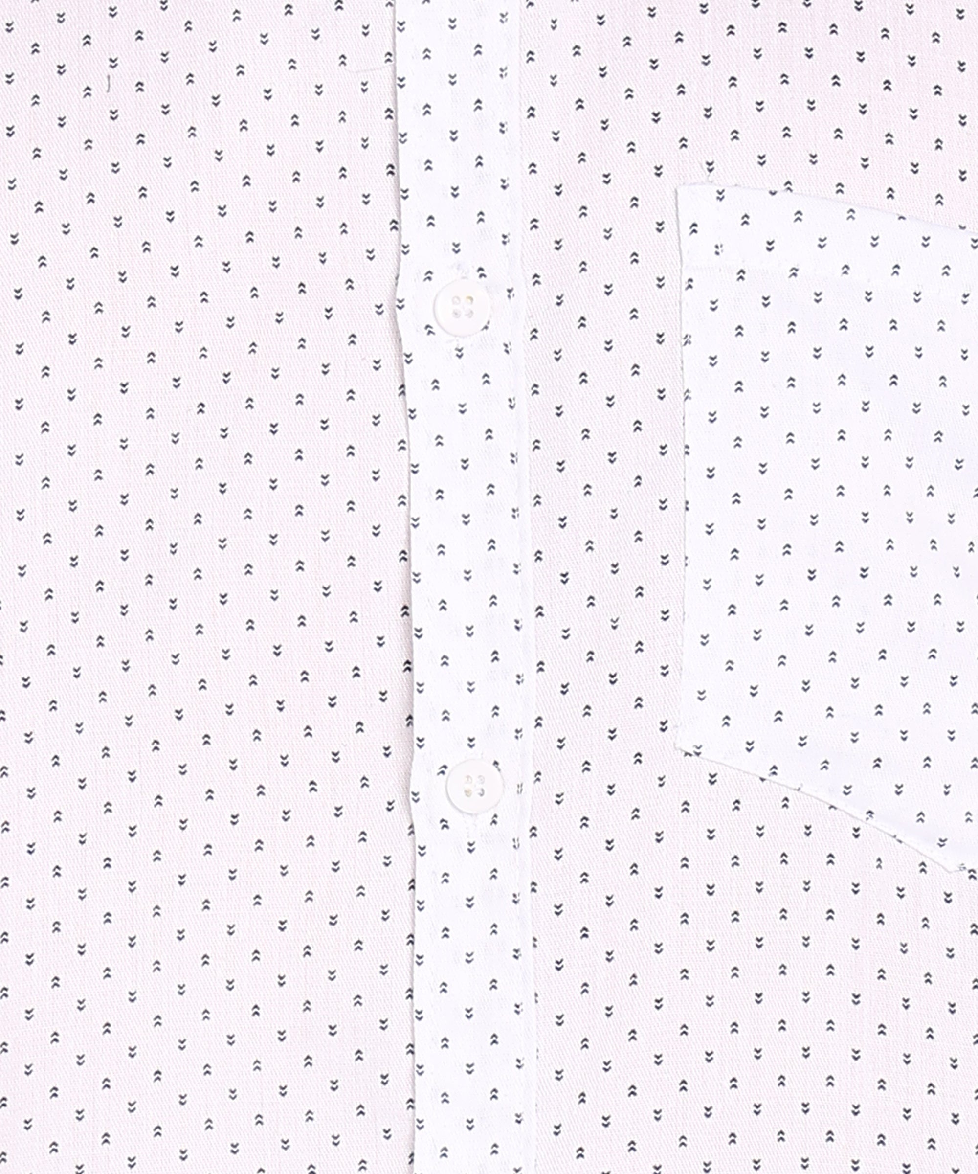 Sanganeri White Cotton Shirt