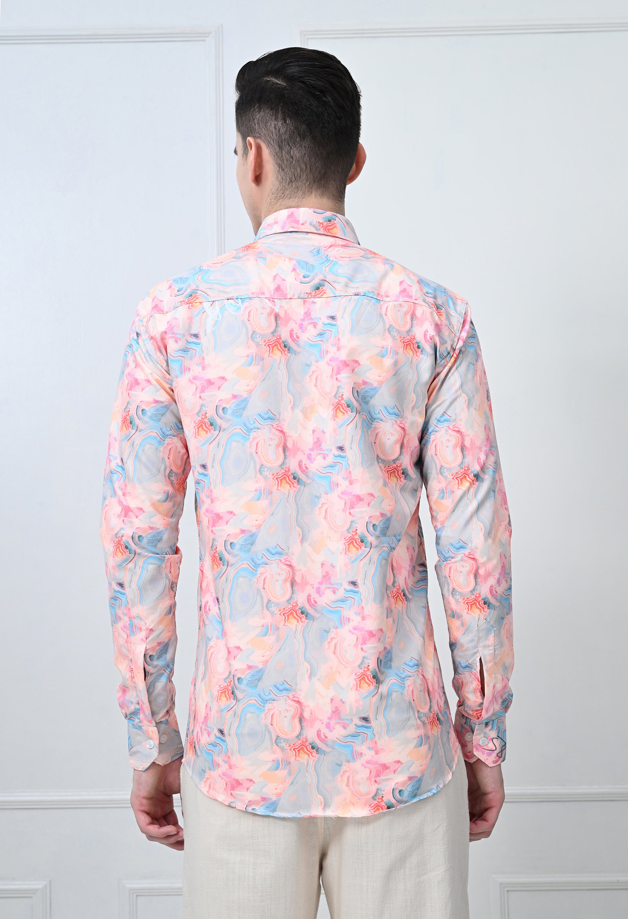 Pastel Floral Printed Shirt