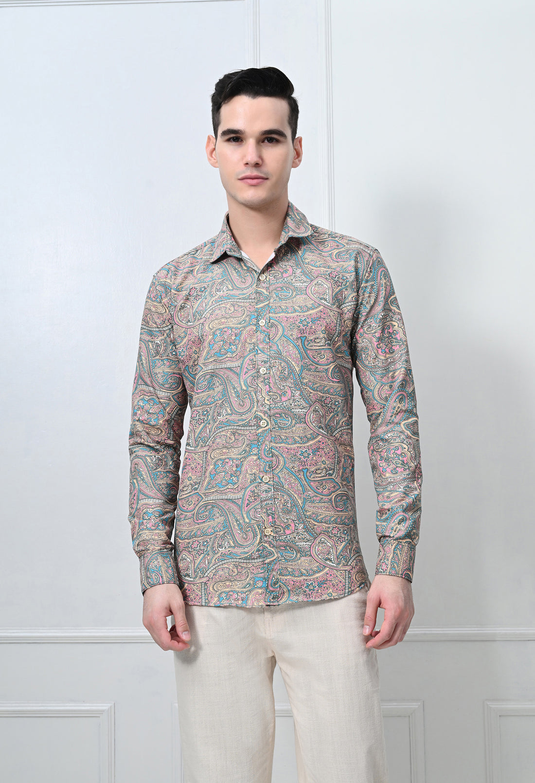 Full Sleeve Printed Casual Shirt