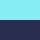 Sanganeri Navy & Teal Checked Cotton Shirt